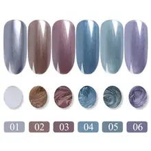 Зеркальный Гель-лак для ногтей проволока рисунок гель УФ лак светодиодный светильник замочить от ногтей инструмент для накладывания лака для ногтей