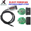 Микрочип ELS27 FORScan PIC24HJ128GP + FTDI для Ford, для mazda, для Mercury, предназначен для работы над ELM327 и J2534 ELS27 V2.3.8 для Lincol ► Фото 1/6