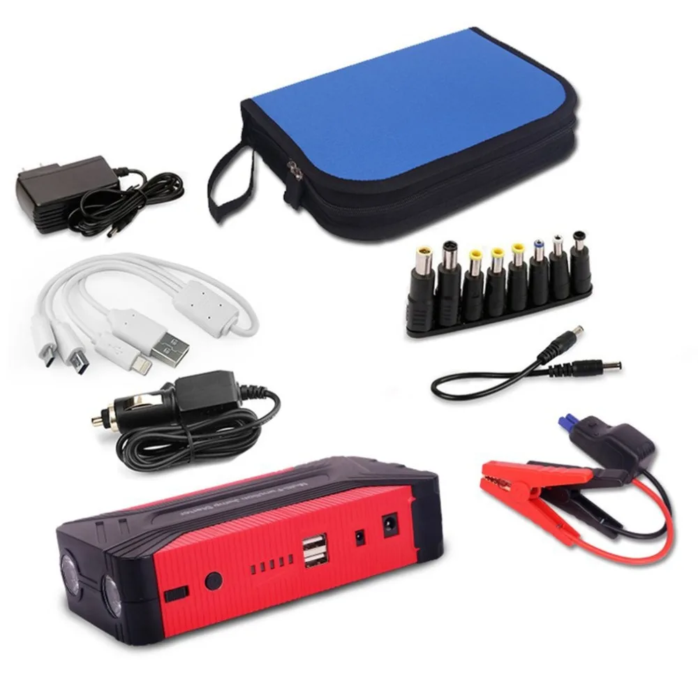 

Professional 12V 82800mAh Compact Size Car Jump Starer 600A Car Charger For Car Battery Booster Starting Device Power Bank