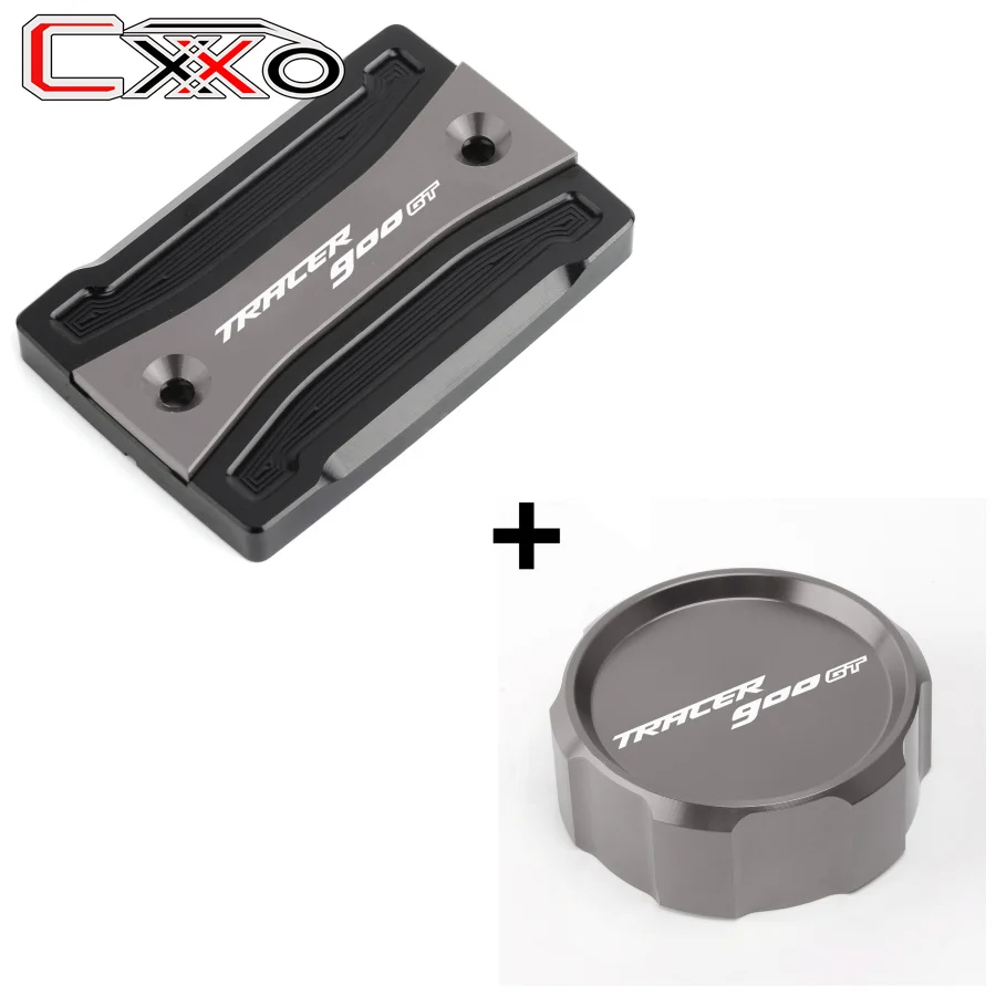 

High Quality Motorcycle Front&Rear Fluid Cylinder Master Reservoir Cover For YAMAHA Tracer 900GT TRACER 900GT 2018 2019