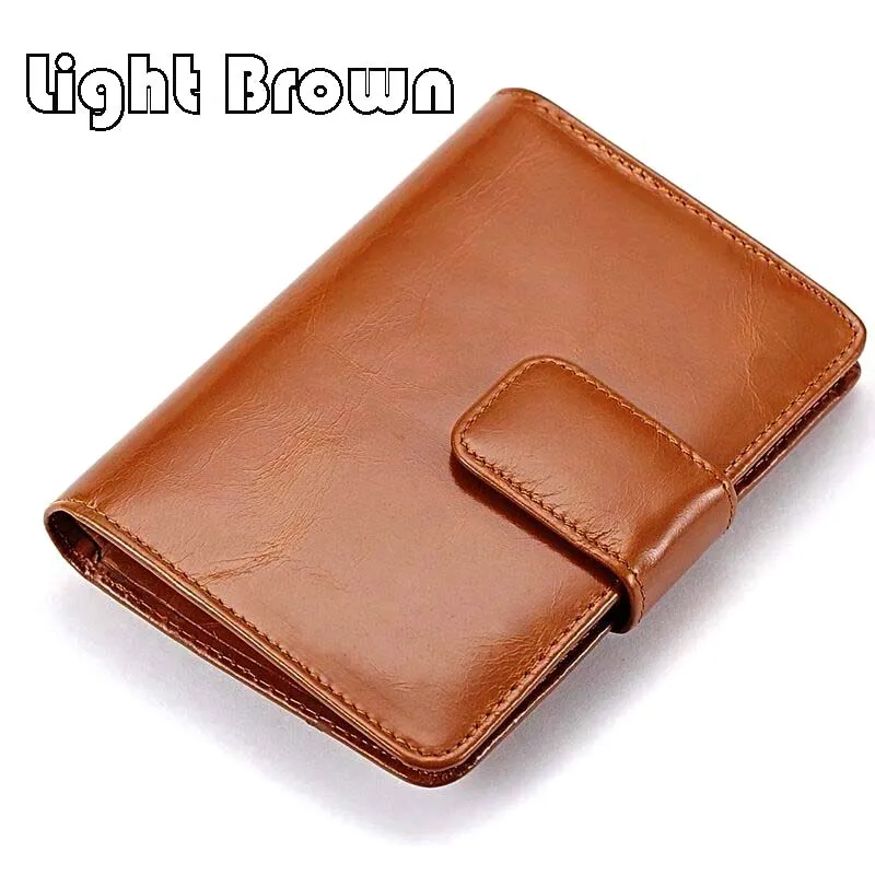 Woman Passport Holder Genuine Leather Wallet & Purse , Purple Hot Pink Navy Blue Black Brown , Oil Wax Cow Leather Woman Passport Holder Genuine Leather Wallet & Purse , Purple Hot Pink Navy Blue Black Brown , Oil Wax Cow Leather