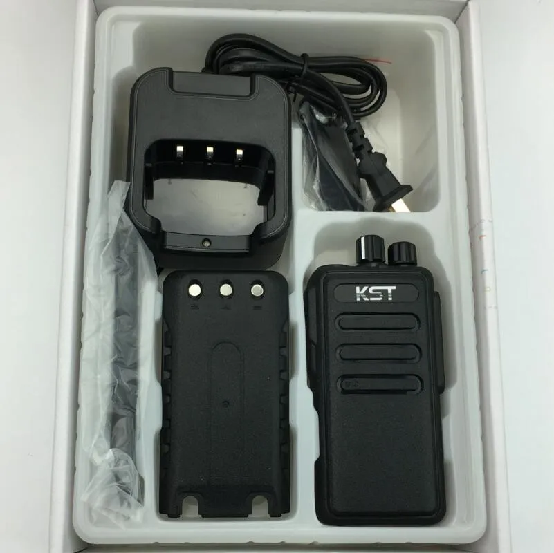 Walkie Talkie KST DM3000 DMR 400-470 МГц 8 Вт FM Трансивер 16-КАНАЛЬНЫЙ Портативный Радиолюбителей A7214A