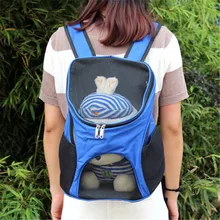 Новая модная уличная сумка для домашних животных дышащая сетка Оксфорд ткань рюкзак дорожная сумка для маленьких собак товары для животных