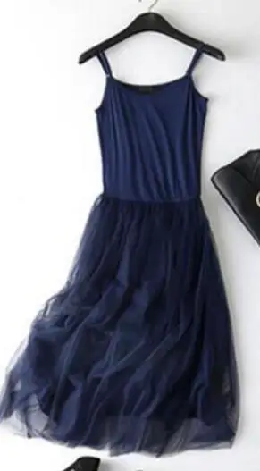 Женское летнее платье с круглым вырезом, кружевное сексуальное вечернее платье, Женская туника, офисное платье, новинка, женское винтажное платье vestidos - Цвет: Navy blue1