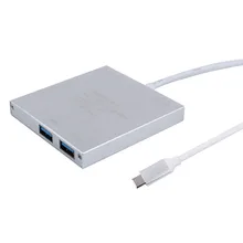 Advanced 2017 Computer Accessories NewType-C Hub USB3.0 Hub 5Gbps Super Speed Tool for SSD 2230/2242 Hard Drive Disk External