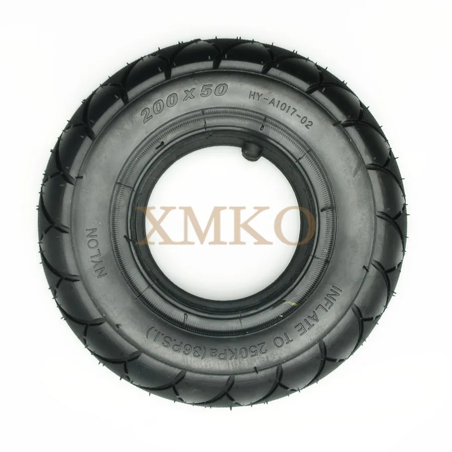 Твердые Бескамерные шины 200x50 для Speedtrott GX14 Speedway Mini 3/4 бритва скутер переднее