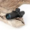 Ohhunt-mira compacta para Rifle de caza, 4,5 x 20e, Riflescope de retícula con cristal rojo iluminado, con tapas y anillos de lente abatibles ► Foto 3/6