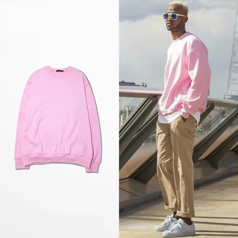 Men Pink Hoodie | Fashion Ql
