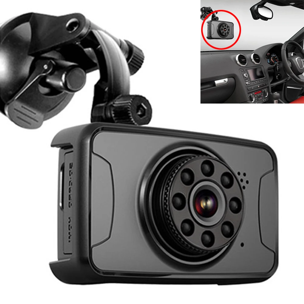 Full HD 1080 P 2 7 дюймов ЖК Экран Дисплей HDMI 120 Градусов Автомобильный dvr