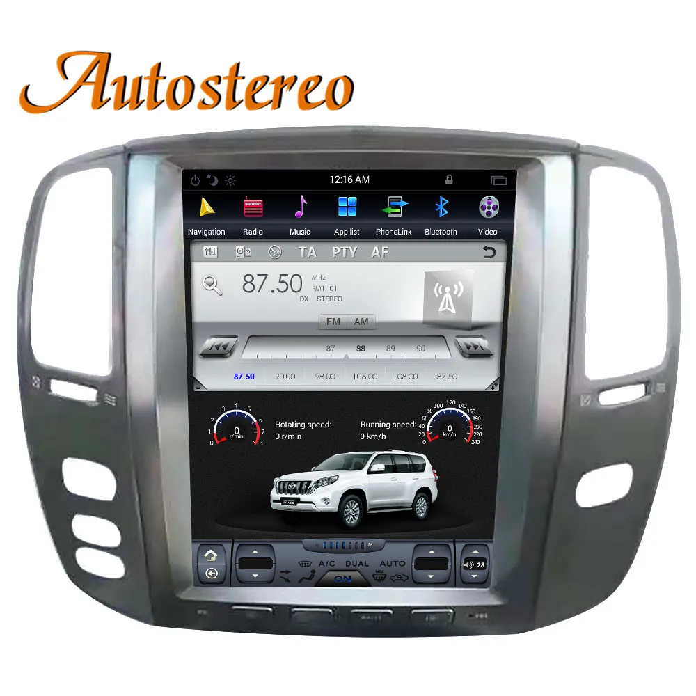 Sale Tesla style Android Car GPS Navigation For Lexus LX470 2002-2007 headunit multimedia radio tape recorder no DVD player 4K stereo 8 Sale Tesla style Android Car GPS Navigation For Lexus LX470 2002-2007 headunit multimedia radio tape recorder no DVD player 4K stereo 8