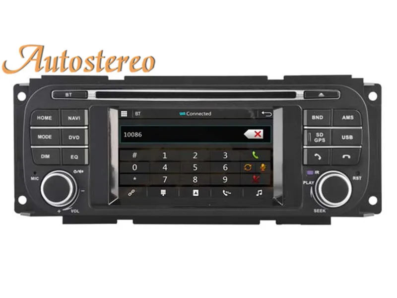 Cheap Wince Car DVD player Stereo GPS Navigation for Jeep Grand Cherokee Wrangler 3G iPod Rear View Camera Video radio tape recorder 7