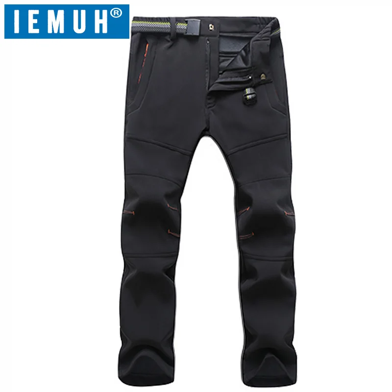 Штаны мужские зимние с защитой от ветра и софтшелла|brand hiking pants men|hiking pantshiking brand |