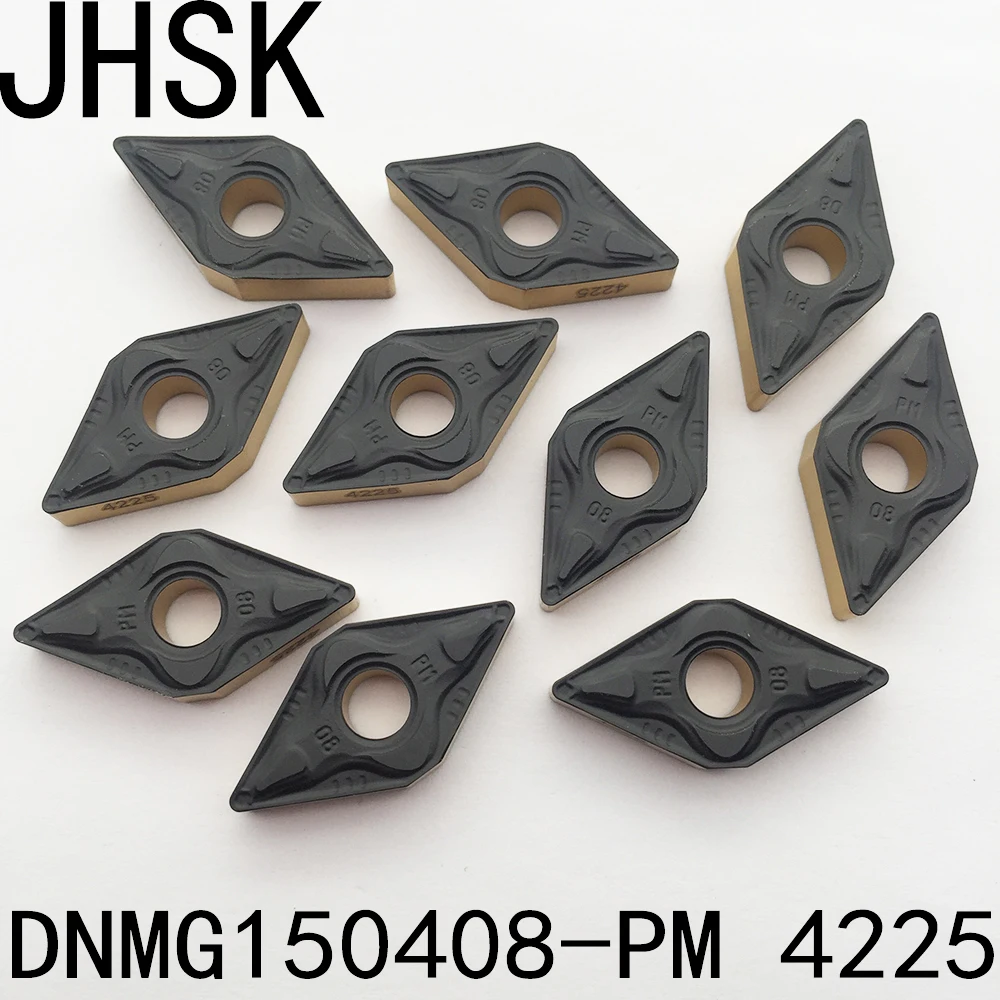 

10pcs DNMG150408-PM 4225 CNC carbide turning inserts cutter cutting tool blade High cost performance