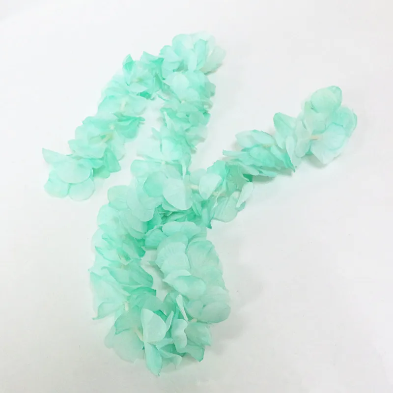  Flone Artifiical Wisteria Bean Vine Simulation Colorful Flower Rattan Silk Flower Wedding Party Scene Stage Decor Fake Flowers (5)