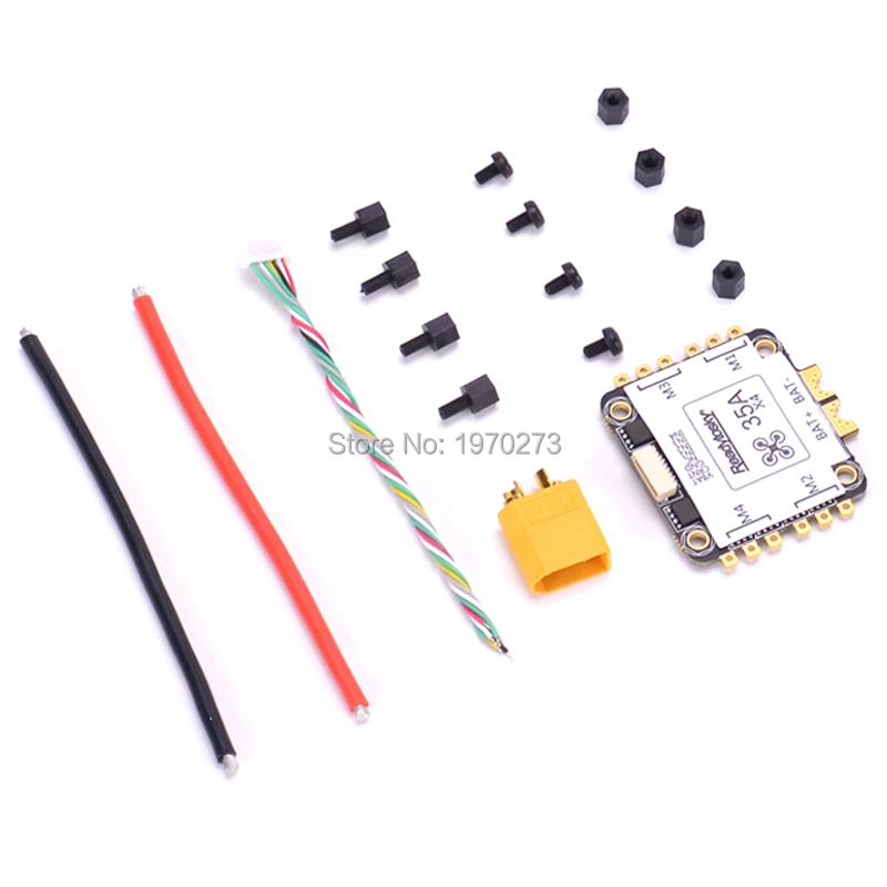 

REV35 35A BLheli_S 2-6S 4 In 1 ESC Built-in Current Sensor for RC Racer Racing FPV Drone Spare Parts Wizard X220 X220S