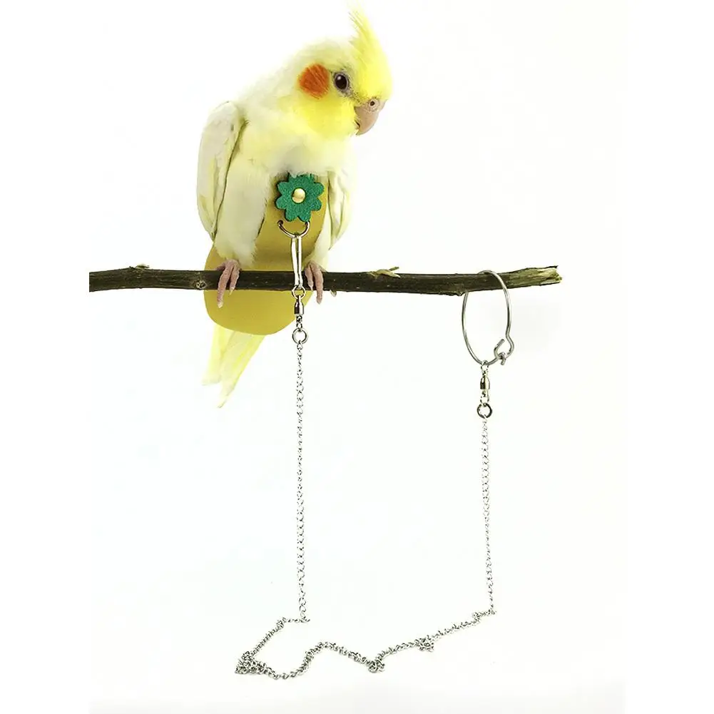 

Handmade Bird Clothes Parrot Diaper Napkin Suit Pet Parrot Clothes Pants Cute Flying Suit For Bird Parakeet Monk Parakeet Diaper