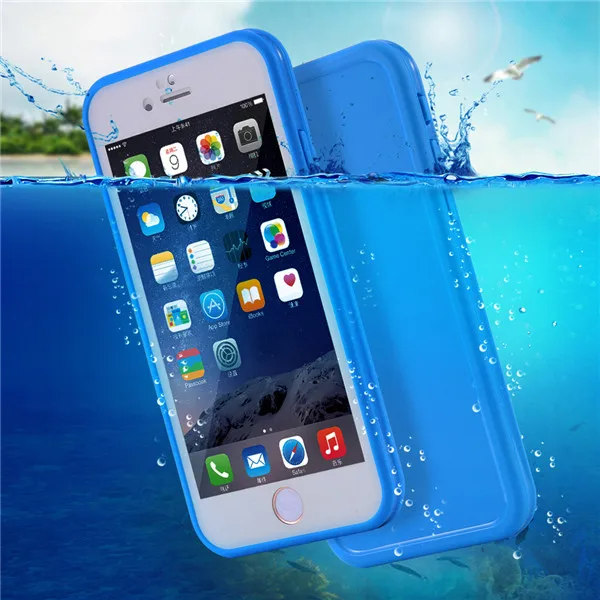 KISS чехол IP67 Водонепроницаемый чехол для телефона для iPhone 6S 6 5 S 7 8 Plus Чехол для плавания чехол s для iPhone 11 pro max xr xs max 8 6 7 5 SE - Цвет: Blue