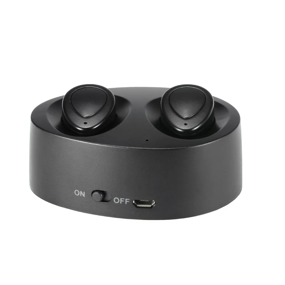 Мини TWS Bluetooth наушники истинная беспроводная гарнитура вкладыши спортивные в ухо