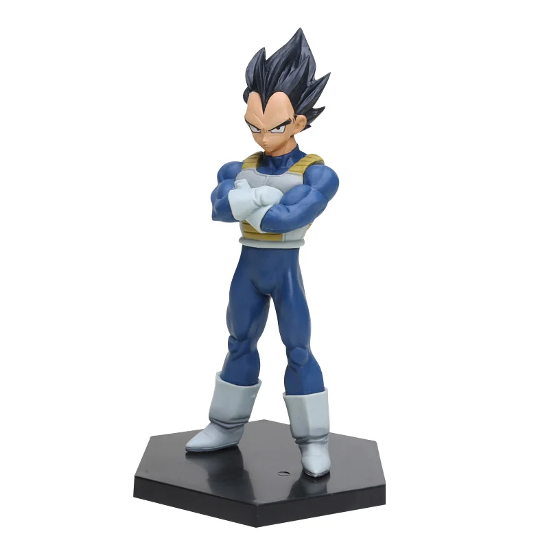 10-26 см Dragon Ball Z DXF фигурки стволы Вегета Супер Saiyan Бог Сон Гоку Фриза куририн Коллекционная модель игрушки драконбол куклы - Цвет: 17032 VEGETA 15cm