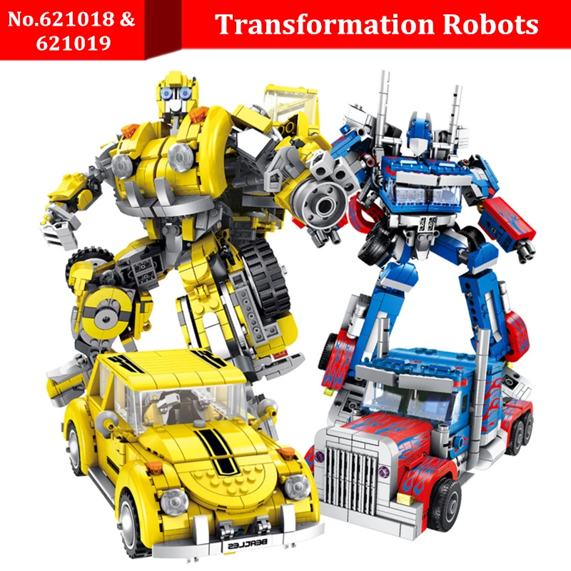 

DIY Legoing Creator Transformation Robots Series Building Blocks Model Bricks Compatible With Legoingly Car Truck For Kids Gifts