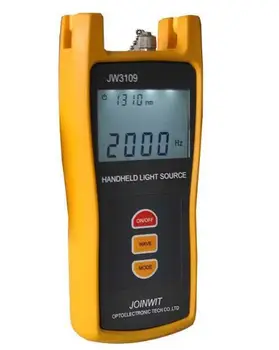 

850&1300nm Multimode Fiber Testing JW3109 Handheld Fiber Optical Light Source