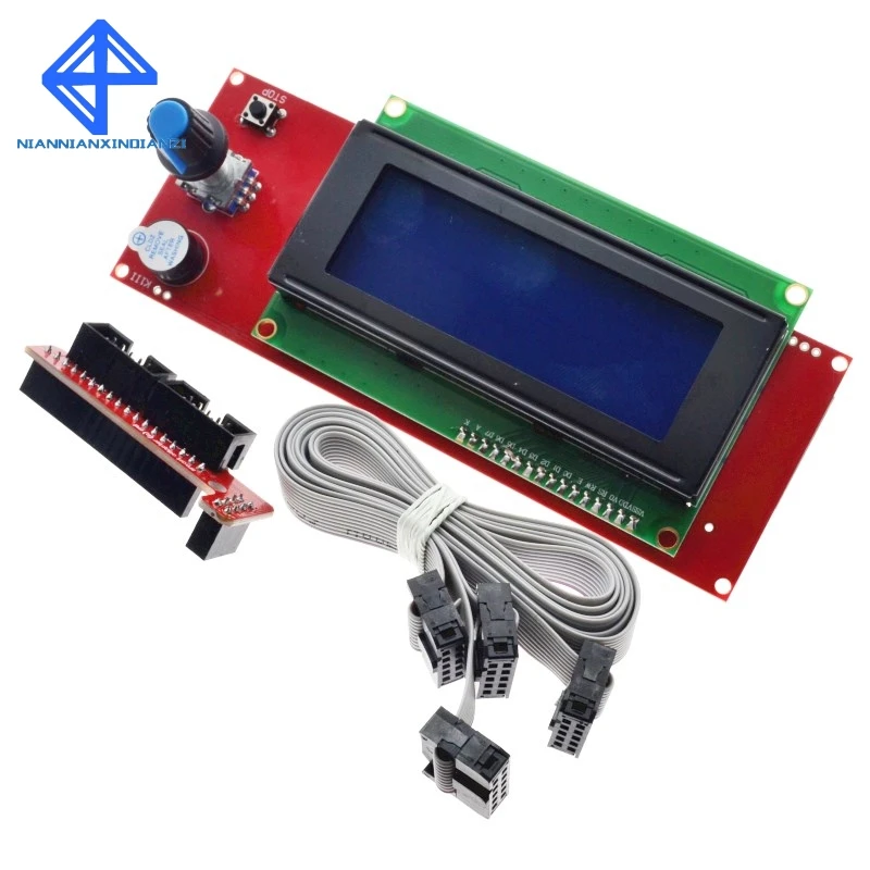 3D принтер 2004 ЖК контроллер со слотом для SD карты Ramps 1 4 дисплей Reprap принтера|printer