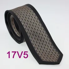 YIBEI coahella галстуки тонкий черный Окаймленный хаки вертикальные полосатые точки Тонкий галстук 6 см галстук шеи жаккардовые галстуки для мужчин свадебные