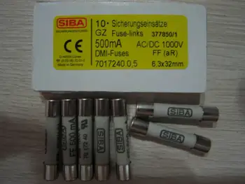 

West Germany Pa genuine original fuse SIBAFF500MA DMI 1000V 6 * 32MM 500MA