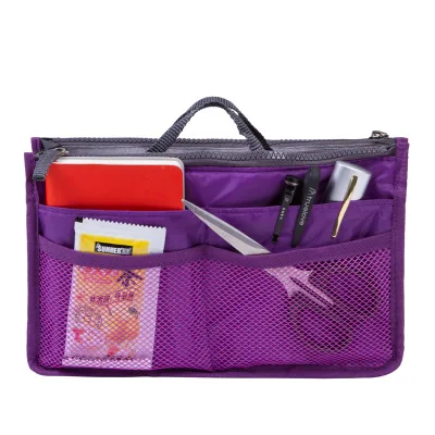 RUPUTIN, дорожная сумка-Органайзер для женщин, косметичка, дорожный набор для хранения, отделочная сумка, портативная компактная косметичка - Цвет: Purple