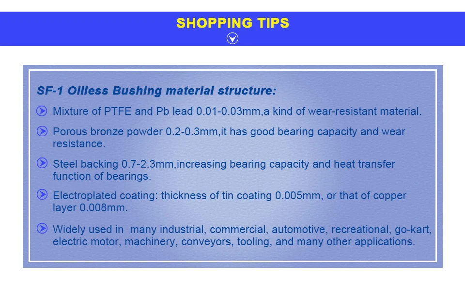 LUPULLEY SF1 втулка самосмазывающиеся подшипник, способный работать без смазки при вращении и SF-1-3030/3035/3040/3045 Медь покрытием/Оловянная OD* ID х 1 шт