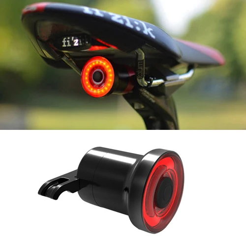 saddle Mount Xlite100 умный велосипедный задний светильник с автоматическим запуском/остановкой тормоза зондирующий задний светильник с креплением для дорожного велосипеда задний светильник USB Перезаряжаемый флэш-светильник - Цвет: saddle Mount