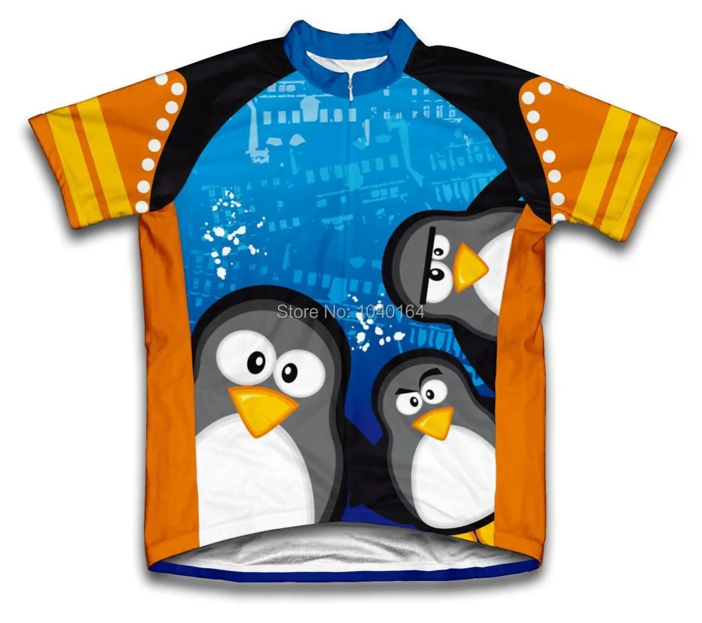 Penguin Kids Cycling Jersey Short Sleeve Cycling Jerseys Boys Cycling