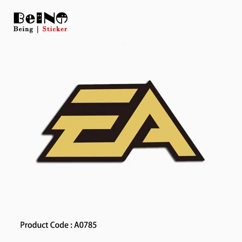 EA Electronic Arts компания стикер логотип игры водонепроницаемый чемодан ноутбук