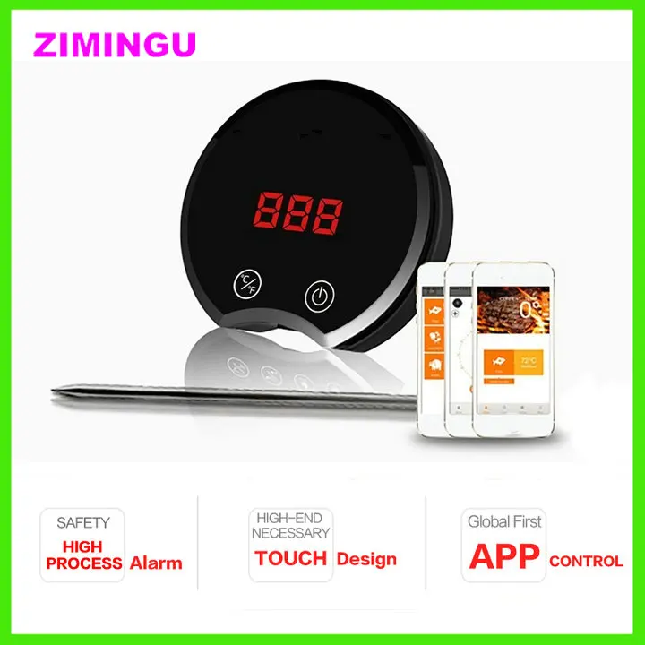 2 Probe Bluetooth Wireless Meat Thermometer Long Range Digital Kitchen Remote Th