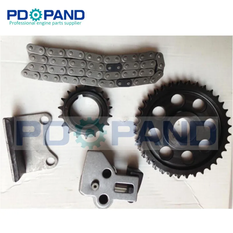 

1Y 2Y 3Y 4Y 3YEC 4YEC Engine Timing Chain Kit (5 pcs) for Toyota Hiace 1.8 for Daihatsu Rocky F80 F85 3Y engine 2.0L