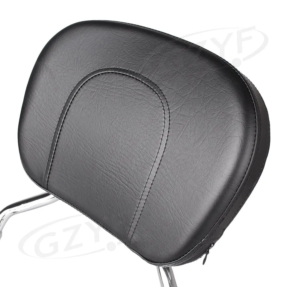 Motorbike Rear Passenger Sissy Bar Backrest For 2008-2016 Harley Touring Models