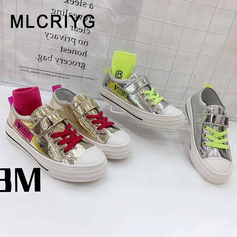 

New Autumn 2019 Kids Casual Sneakers Baby Girls Sport Sneakers Children Mesh Shoes Boys Brand Silver Sneakers Fashion Trainers