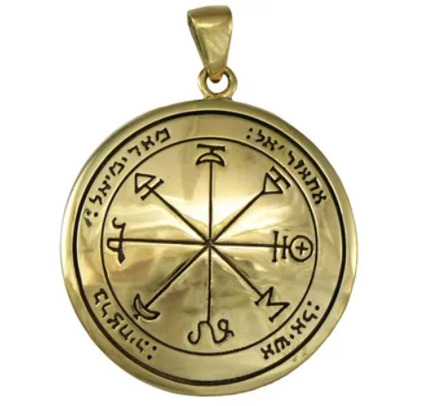 Первая Pentacle of Mars Talisman Seal кулон &quotСоломон&quot|Подвески| |