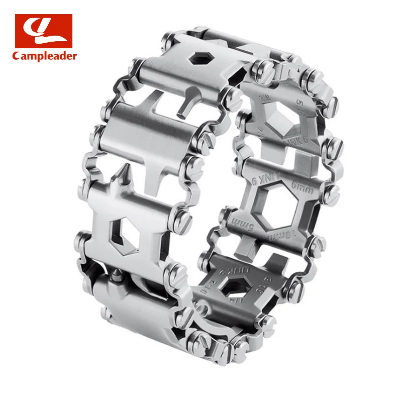 

29 In 1 Multi-function wristband Bracelet Strap Outdoor tools Screwdriver Outdoor Pocket Multi Tool Keychain Bottle Opener CL019