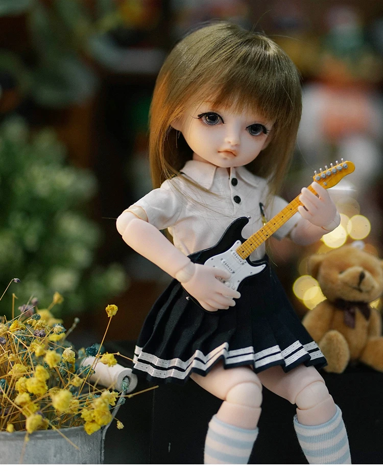 30 см BJD кукла женская обнаженная кукла, глаза и волосы фиксируются не может удалить