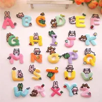Buy 1PCS Cute English Letters Alphabet Embroidered Patches Cartoon Applique Iron on Patches Online