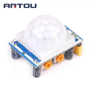

10pcs HC-SR501 Adjust IR Pyroelectric Infrared PIR Motion Sensor Detector Module