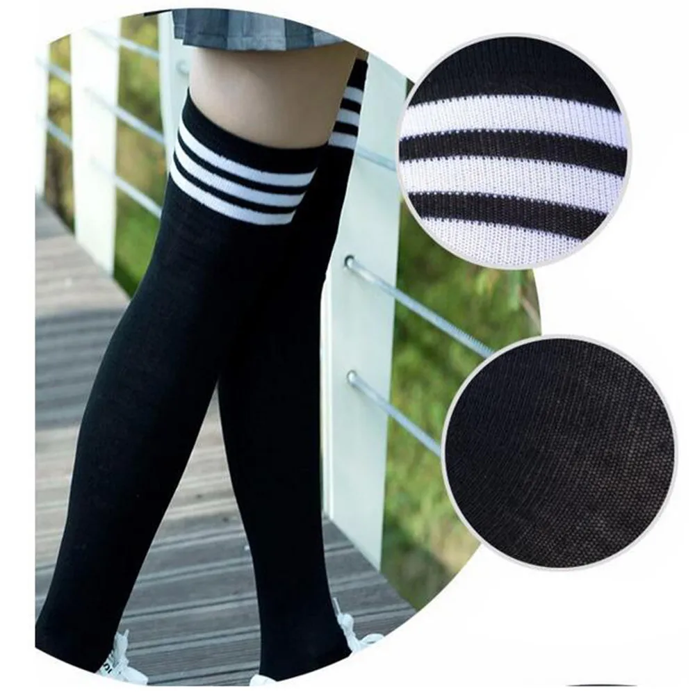

Over High Knee Socks Girls Women's Clothing Non-Slip Anti-Hem Fashion medias de mujer korean style women high socks