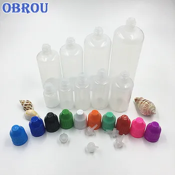 

150pcs/lot 3ml 5ml 10ml 15ml 20ml 30ml 50ml 100ml 120ml LDPE Plastic Childproof Dropper Bottles Oil Lotion free & fast shipping