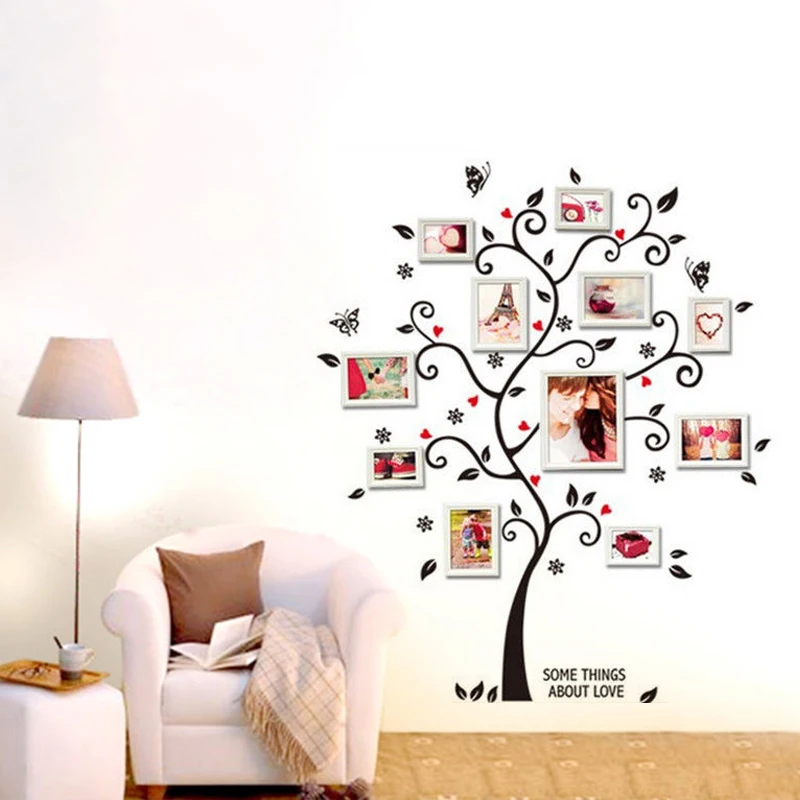 JX-LCLYL  Removeble Photo Tree Family Kid Wall Art Stickers Vinyl Decal Wall Home Decor