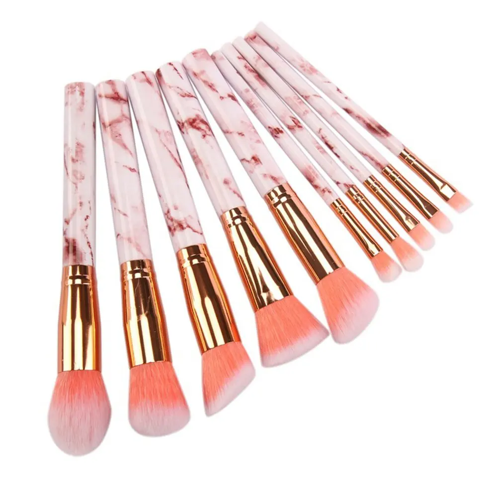 

10 PCS/Set Makeup Brushes Comfortable Cosmetic Brush Professional Brushes Set Portable Beauty Makeup Accessories