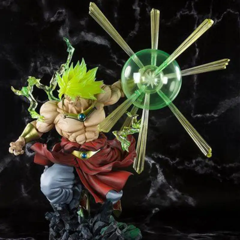 Аниме Dragon Ball Super Broly экшн-фигурки Супер Saiyan игрушки в форме воинов большого