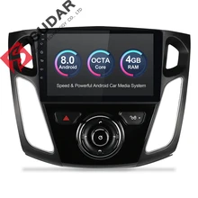 Isudar Автомобильный мультимедийный плеер Android 8,0 gps 1 Din стерео система для Ford/Focus 3 2012-2014 DSP радио FM Octa ядер 4 Гб оперативная память 4 г