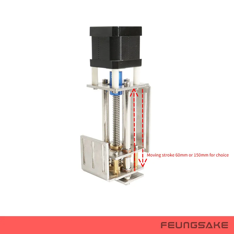 Z Axis раздвижной Рабочий стол 60 мм/150 мм z комплект для лазерного станка 3 оси z слайдер DIY фрезерование линейного движения/ЧПУ гравировальный станок