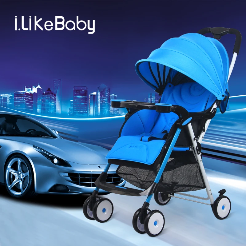 

2018 Fashion Lightweight baby stroller,Baby Umbrella Cart,Portable Folding Pushchair for 0-3 Years Old,can sit & lie